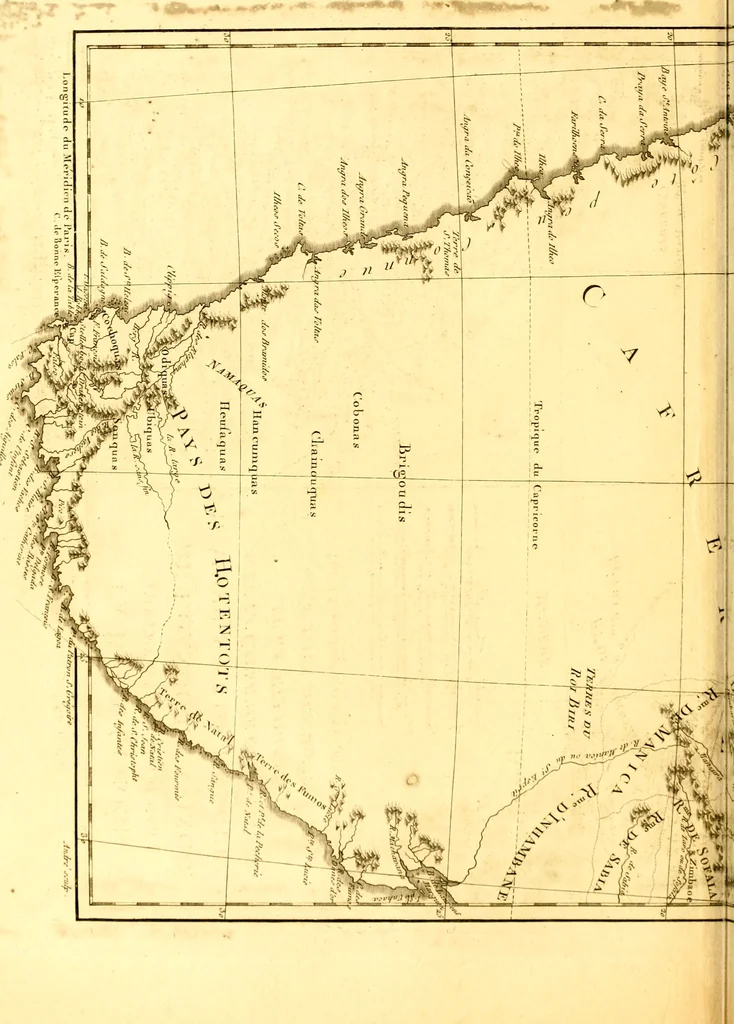 An illustration from Atlas encyclopédique : contenant la géographie ancienne, et quelques cartes sur la géographie du moyen âge, la géographie moderne, et les cartes relatives à la géographie physique, 1787, leaf 187