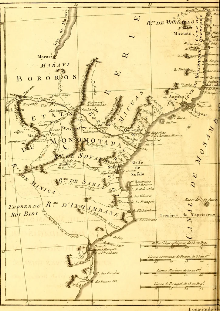 An illustration from Atlas encyclopédique : contenant la géographie ancienne, et quelques cartes sur la géographie du moyen âge, la géographie moderne, et les cartes relatives à la géographie physique, 1787, leaf 191