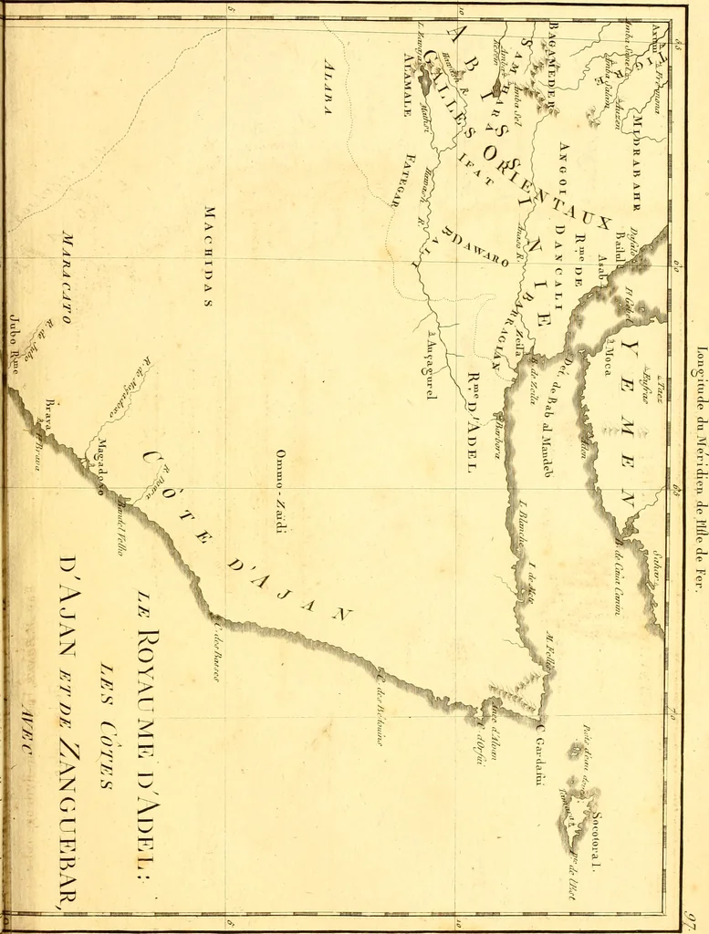 An illustration from Atlas encyclopédique : contenant la géographie ancienne, et quelques cartes sur la géographie du moyen âge, la géographie moderne, et les cartes relatives à la géographie physique, 1787, leaf 196