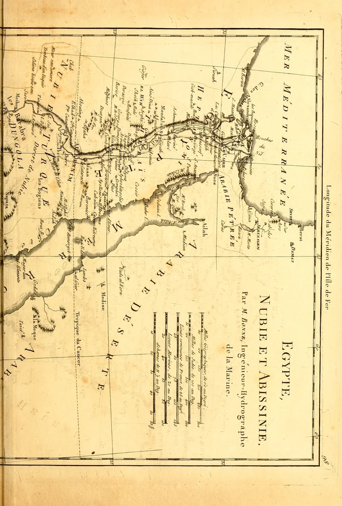 An illustration from Atlas encyclopédique : contenant la géographie ancienne, et quelques cartes sur la géographie du moyen âge, la géographie moderne, et les cartes relatives à la géographie physique, 1787, leaf 200