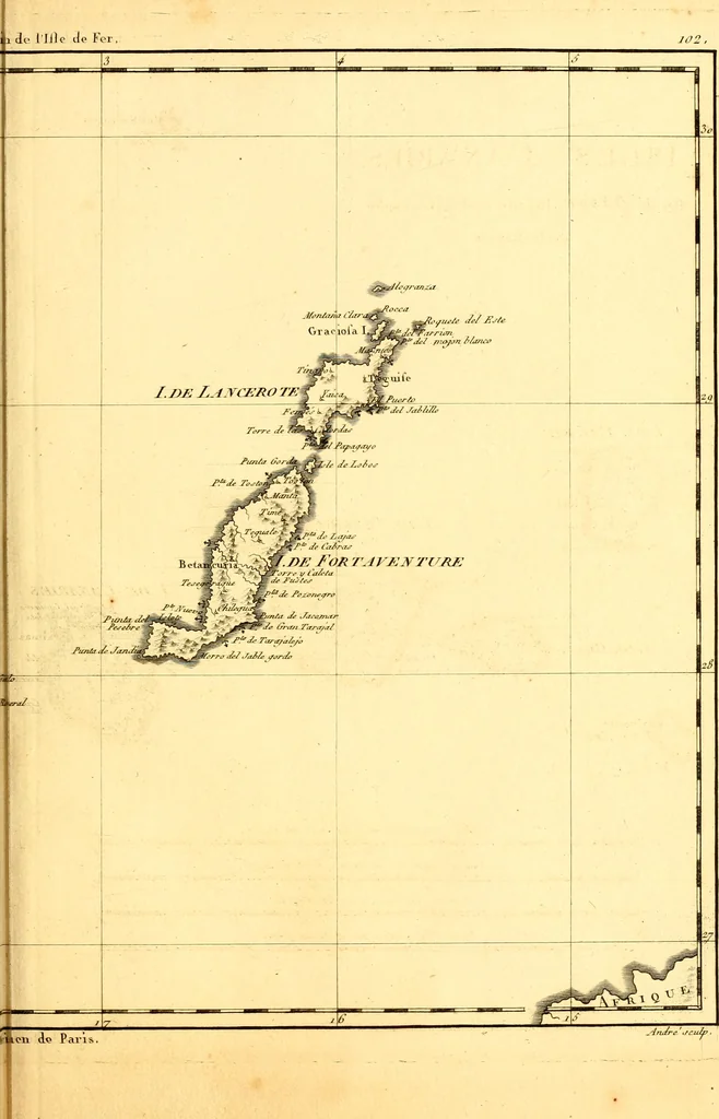 An illustration from Atlas encyclopédique : contenant la géographie ancienne, et quelques cartes sur la géographie du moyen âge, la géographie moderne, et les cartes relatives à la géographie physique, 1787, leaf 216