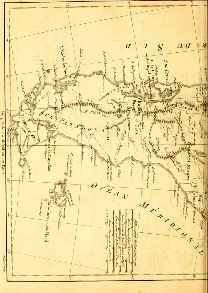 An illustration from Atlas encyclopédique : contenant la géographie ancienne, et quelques cartes sur la géographie du moyen âge, la géographie moderne, et les cartes relatives à la géographie physique, 1787, leaf 227