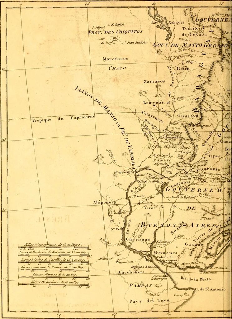 An illustration from Atlas encyclopédique : contenant la géographie ancienne, et quelques cartes sur la géographie du moyen âge, la géographie moderne, et les cartes relatives à la géographie physique, 1787, leaf 235