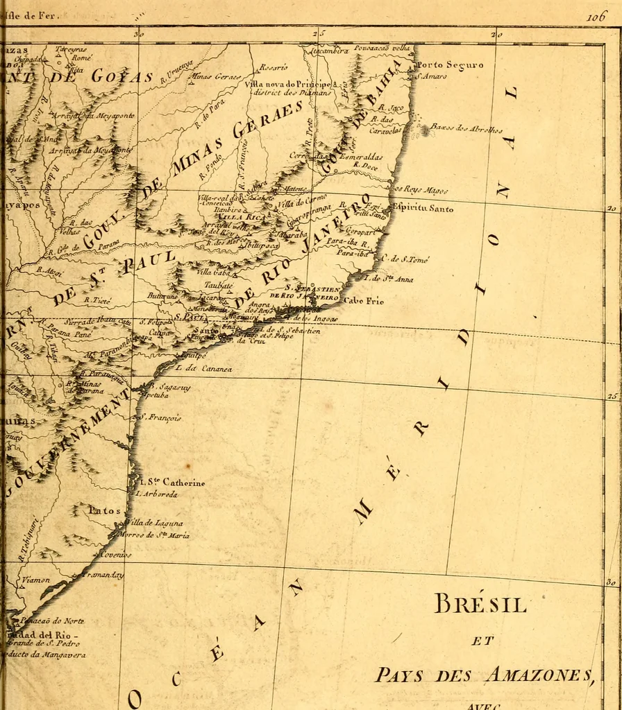An illustration from Atlas encyclopédique : contenant la géographie ancienne, et quelques cartes sur la géographie du moyen âge, la géographie moderne, et les cartes relatives à la géographie physique, 1787, leaf 236