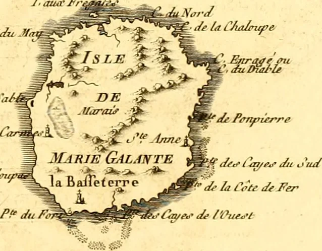 An illustration from Atlas encyclopédique : contenant la géographie ancienne, et quelques cartes sur la géographie du moyen âge, la géographie moderne, et les cartes relatives à la géographie physique, 1787, leaf 252