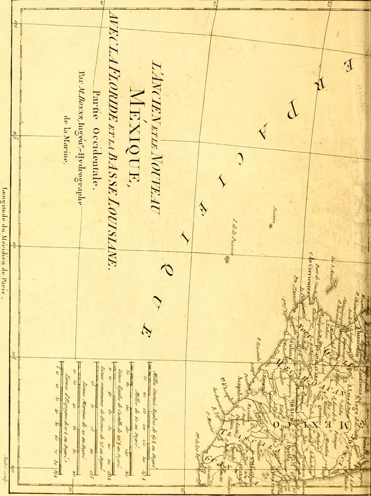 An illustration from Atlas encyclopédique : contenant la géographie ancienne, et quelques cartes sur la géographie du moyen âge, la géographie moderne, et les cartes relatives à la géographie physique, 1787, leaf 271