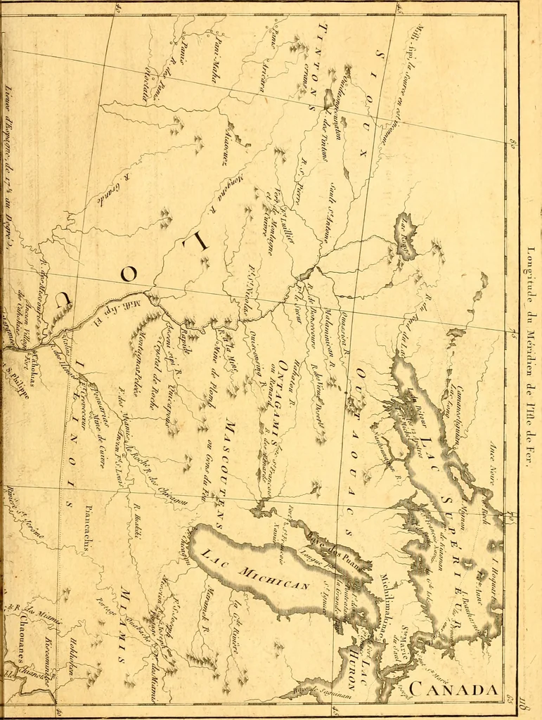 An illustration from Atlas encyclopédique : contenant la géographie ancienne, et quelques cartes sur la géographie du moyen âge, la géographie moderne, et les cartes relatives à la géographie physique, 1787, leaf 280