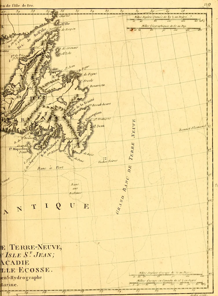 An illustration from Atlas encyclopédique : contenant la géographie ancienne, et quelques cartes sur la géographie du moyen âge, la géographie moderne, et les cartes relatives à la géographie physique, 1787, leaf 284