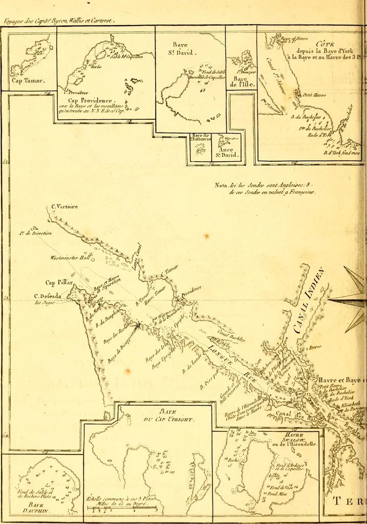 An illustration from Atlas encyclopédique : contenant la géographie ancienne, et quelques cartes sur la géographie du moyen âge, la géographie moderne, et les cartes relatives à la géographie physique, 1787, leaf 303