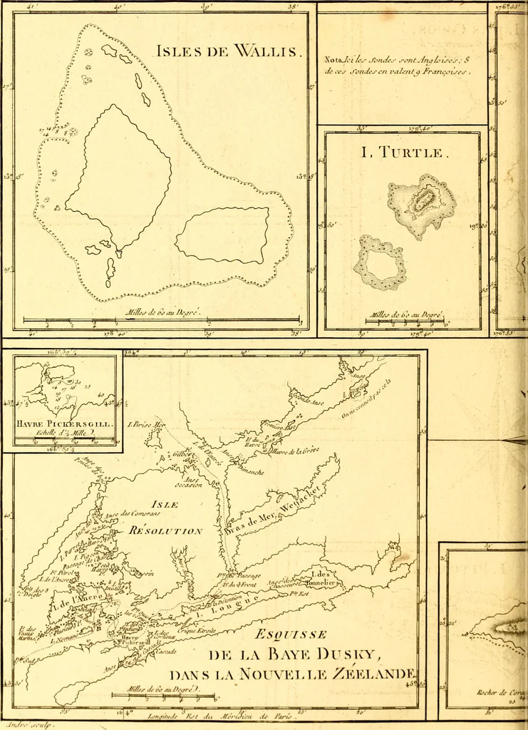 An illustration from Atlas encyclopédique : contenant la géographie ancienne, et quelques cartes sur la géographie du moyen âge, la géographie moderne, et les cartes relatives à la géographie physique, 1787, leaf 335