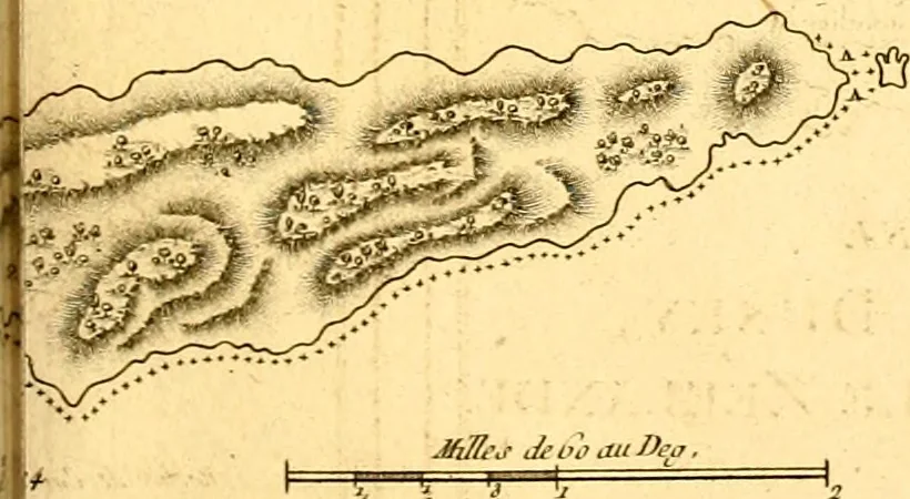 An illustration from Atlas encyclopédique : contenant la géographie ancienne, et quelques cartes sur la géographie du moyen âge, la géographie moderne, et les cartes relatives à la géographie physique, 1787, leaf 336