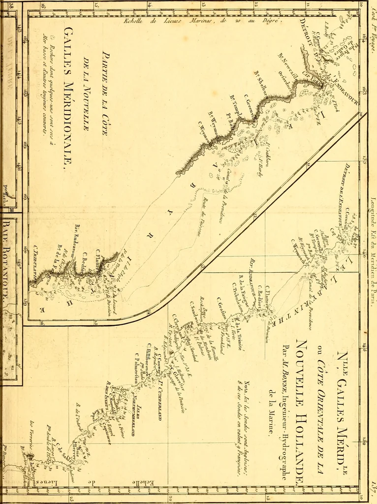 An illustration from Atlas encyclopédique : contenant la géographie ancienne, et quelques cartes sur la géographie du moyen âge, la géographie moderne, et les cartes relatives à la géographie physique, 1787, leaf 356