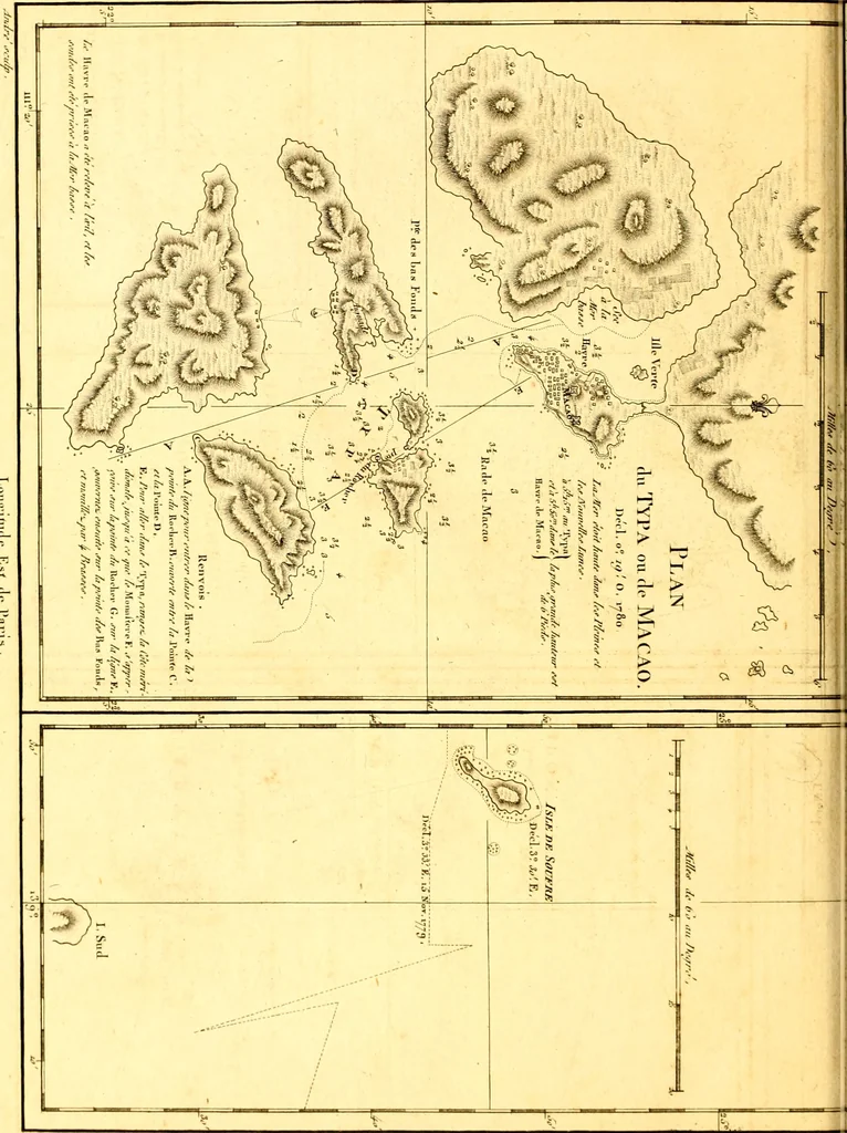 An illustration from Atlas encyclopédique : contenant la géographie ancienne, et quelques cartes sur la géographie du moyen âge, la géographie moderne, et les cartes relatives à la géographie physique, 1787, leaf 363