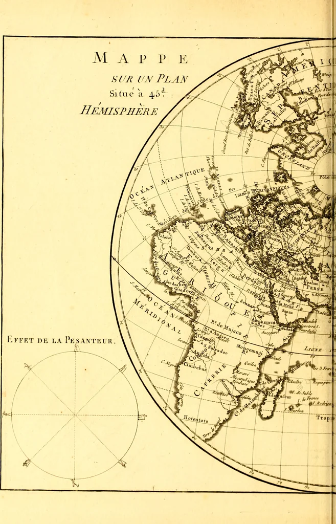 An illustration from Atlas encyclopédique : contenant la géographie ancienne, et quelques cartes sur la géographie du moyen âge, la géographie moderne, et les cartes relatives à la géographie physique, 1787, leaf 167