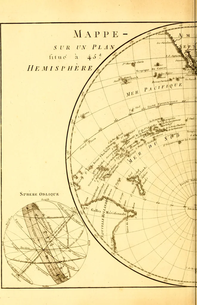 An illustration from Atlas encyclopédique : contenant la géographie ancienne, et quelques cartes sur la géographie du moyen âge, la géographie moderne, et les cartes relatives à la géographie physique, 1787, leaf 171