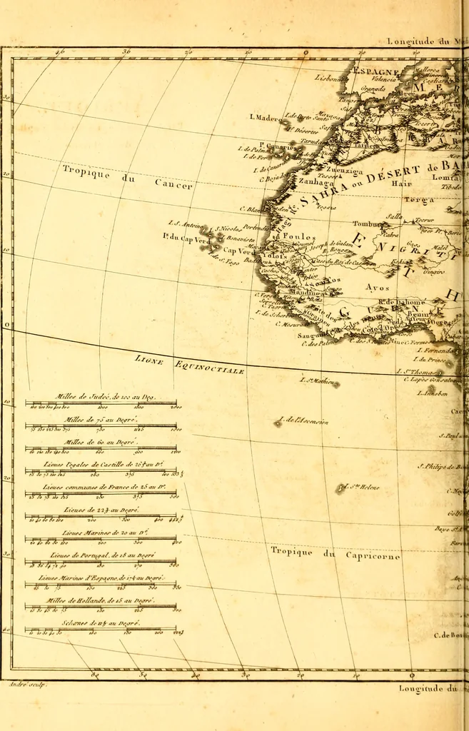 An illustration from Atlas encyclopédique : contenant la géographie ancienne, et quelques cartes sur la géographie du moyen âge, la géographie moderne, et les cartes relatives à la géographie physique, 1787, leaf 187