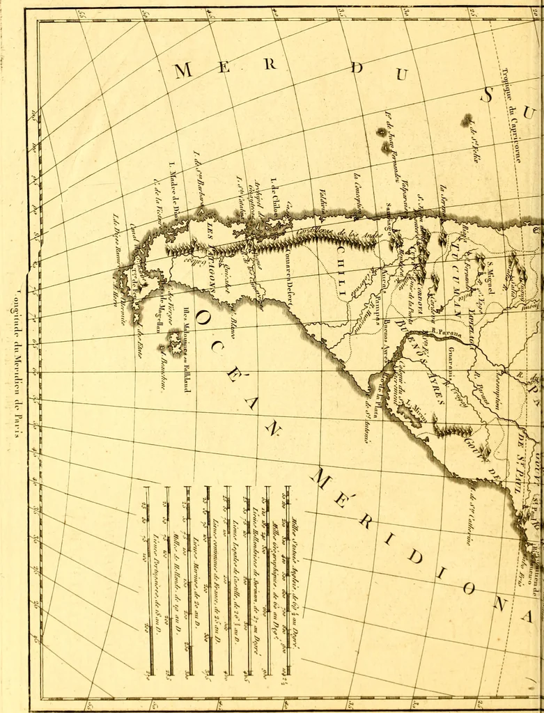 An illustration from Atlas encyclopédique : contenant la géographie ancienne, et quelques cartes sur la géographie du moyen âge, la géographie moderne, et les cartes relatives à la géographie physique, 1787, leaf 191