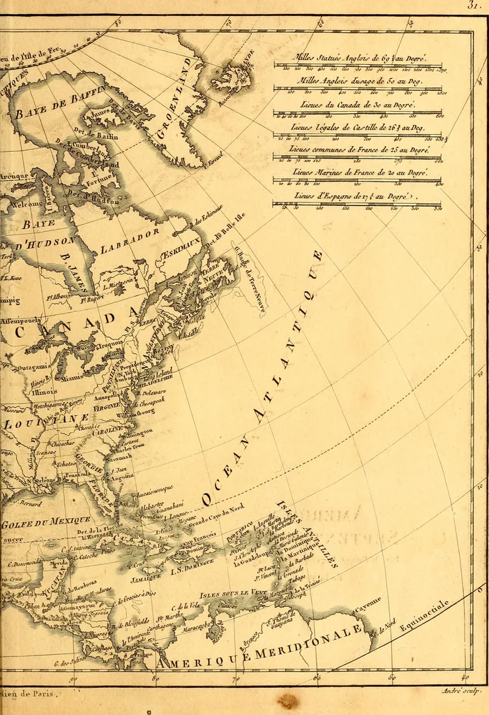 An illustration from Atlas encyclopédique : contenant la géographie ancienne, et quelques cartes sur la géographie du moyen âge, la géographie moderne, et les cartes relatives à la géographie physique, 1787, leaf 196