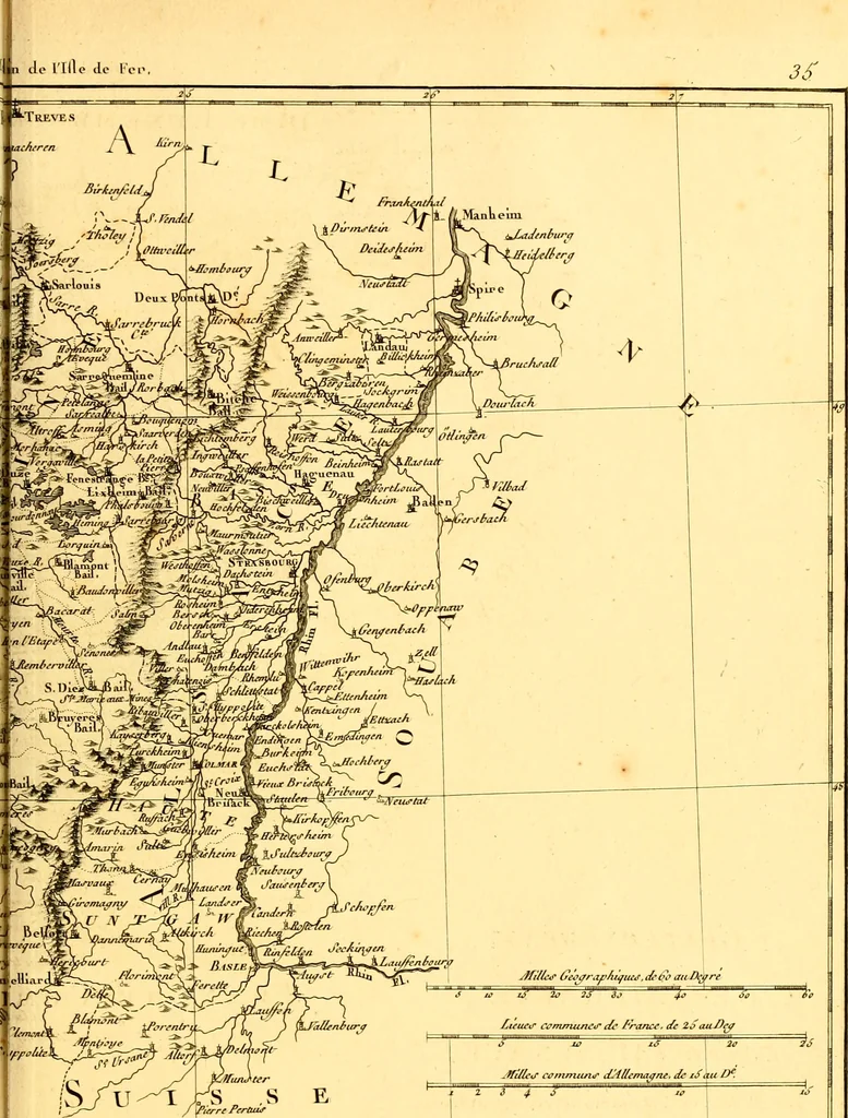 An illustration from Atlas encyclopédique : contenant la géographie ancienne, et quelques cartes sur la géographie du moyen âge, la géographie moderne, et les cartes relatives à la géographie physique, 1787, leaf 212