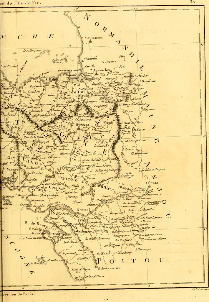 An illustration from Atlas encyclopédique : contenant la géographie ancienne, et quelques cartes sur la géographie du moyen âge, la géographie moderne, et les cartes relatives à la géographie physique, 1787, leaf 216
