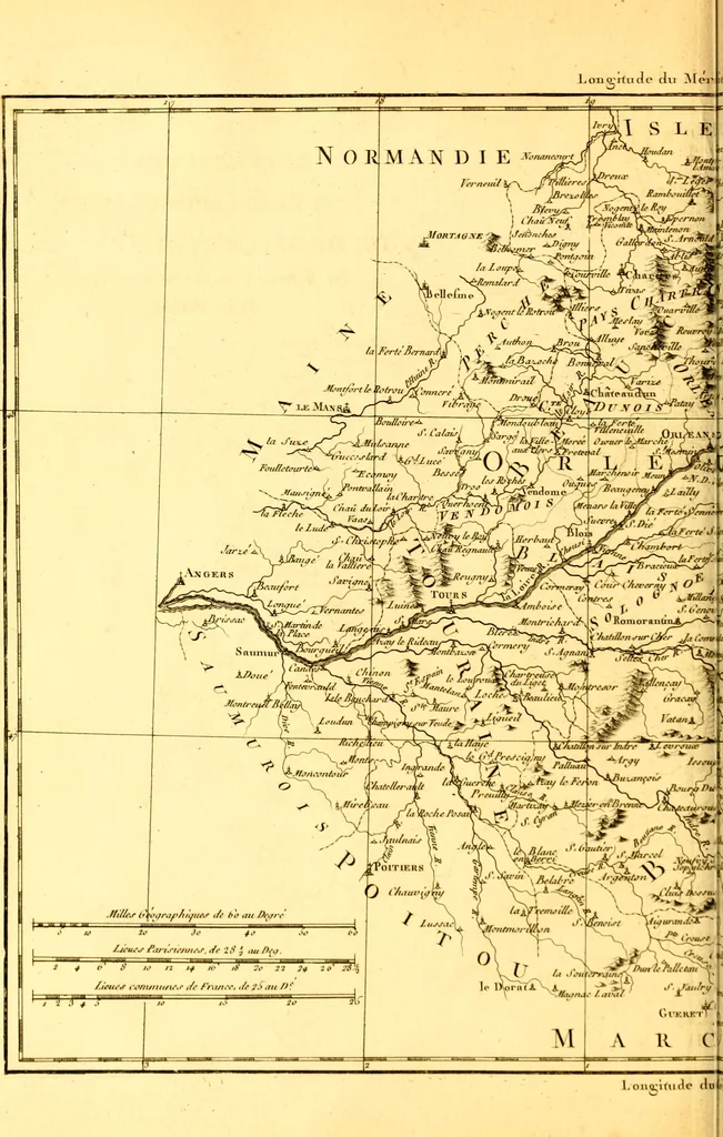 An illustration from Atlas encyclopédique : contenant la géographie ancienne, et quelques cartes sur la géographie du moyen âge, la géographie moderne, et les cartes relatives à la géographie physique, 1787, leaf 219