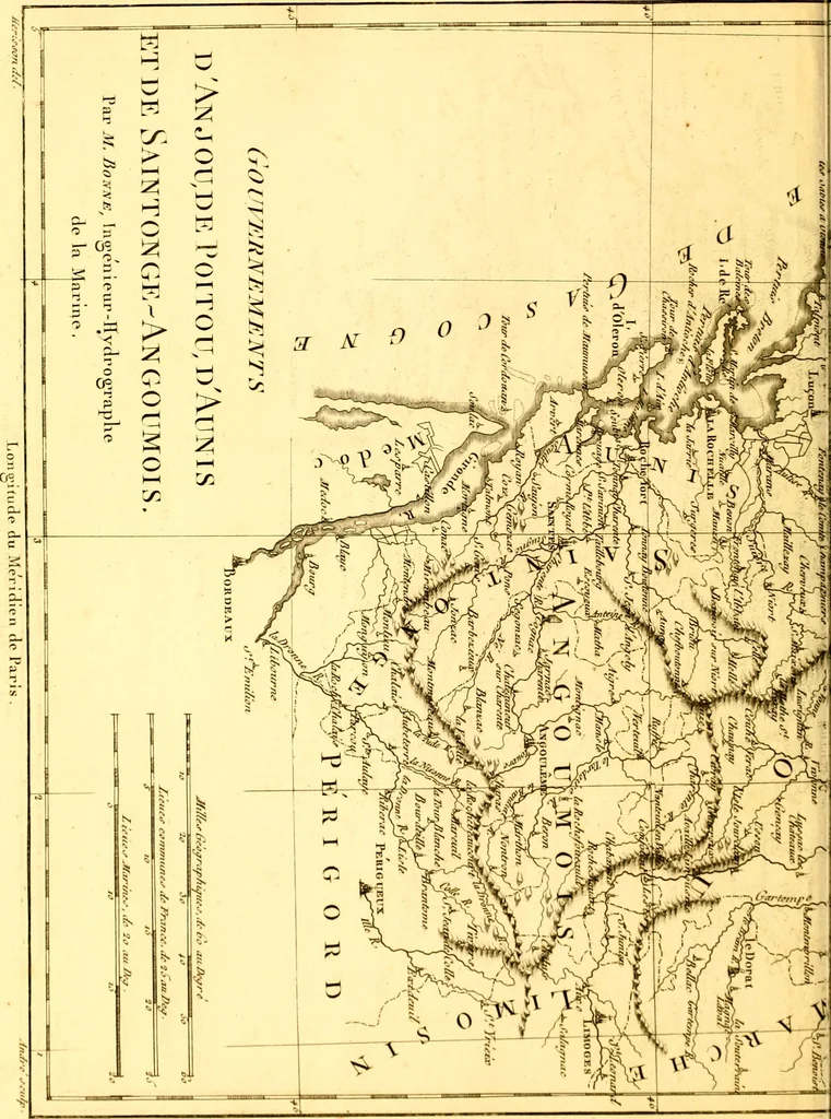 An illustration from Atlas encyclopédique : contenant la géographie ancienne, et quelques cartes sur la géographie du moyen âge, la géographie moderne, et les cartes relatives à la géographie physique, 1787, leaf 227