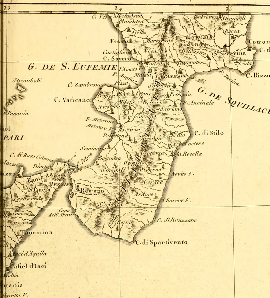 An illustration from Atlas encyclopédique : contenant la géographie ancienne, et quelques cartes sur la géographie du moyen âge, la géographie moderne, et les cartes relatives à la géographie physique, 1787, leaf 280