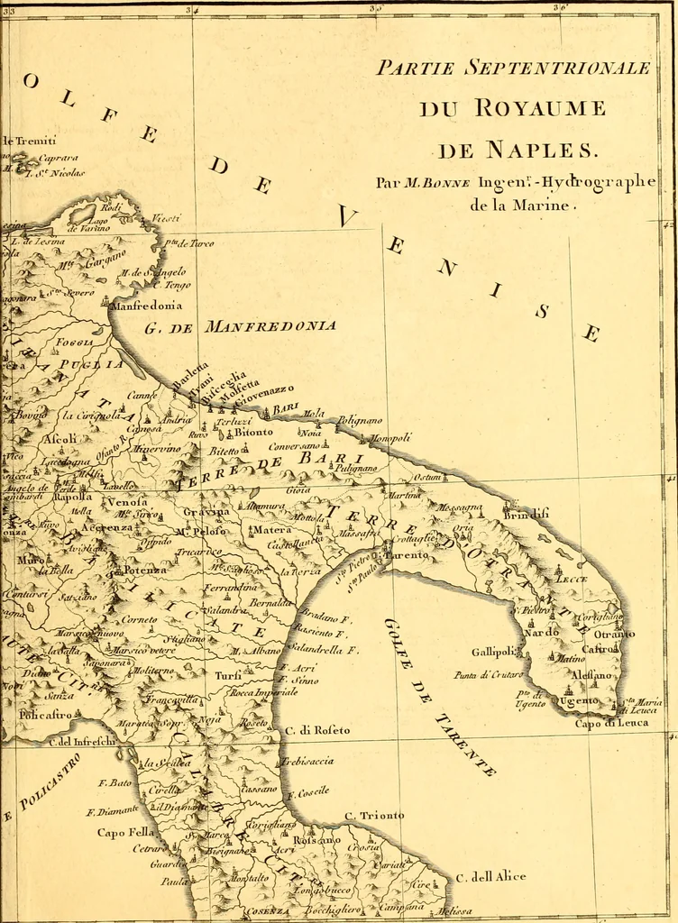 An illustration from Atlas encyclopédique : contenant la géographie ancienne, et quelques cartes sur la géographie du moyen âge, la géographie moderne, et les cartes relatives à la géographie physique, 1787, leaf 284