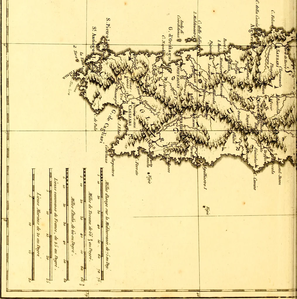 An illustration from Atlas encyclopédique : contenant la géographie ancienne, et quelques cartes sur la géographie du moyen âge, la géographie moderne, et les cartes relatives à la géographie physique, 1787, leaf 287