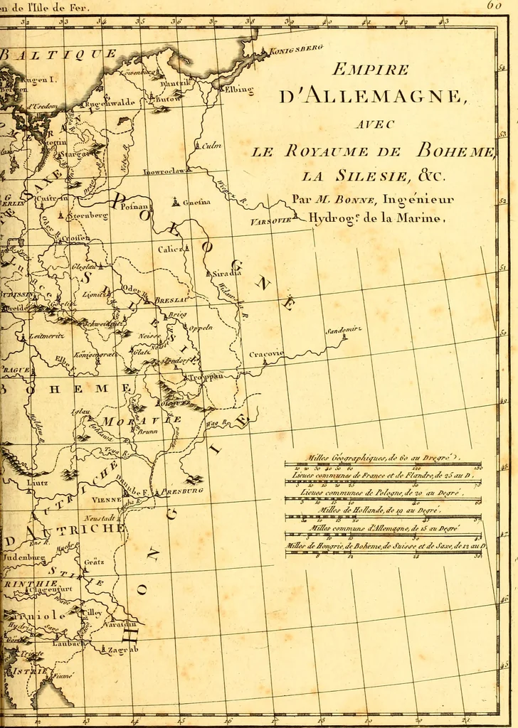 An illustration from Atlas encyclopédique : contenant la géographie ancienne, et quelques cartes sur la géographie du moyen âge, la géographie moderne, et les cartes relatives à la géographie physique, 1787, leaf 312