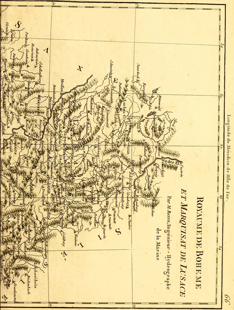 An illustration from Atlas encyclopédique : contenant la géographie ancienne, et quelques cartes sur la géographie du moyen âge, la géographie moderne, et les cartes relatives à la géographie physique, 1787, leaf 336