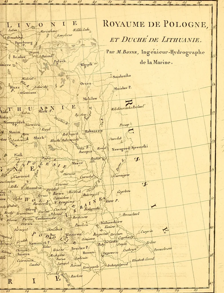 An illustration from Atlas encyclopédique : contenant la géographie ancienne, et quelques cartes sur la géographie du moyen âge, la géographie moderne, et les cartes relatives à la géographie physique, 1787, leaf 360