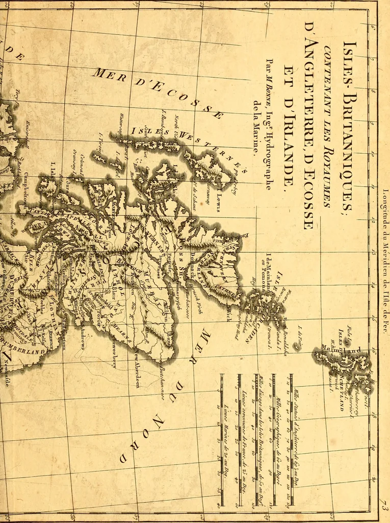 An illustration from Atlas encyclopédique : contenant la géographie ancienne, et quelques cartes sur la géographie du moyen âge, la géographie moderne, et les cartes relatives à la géographie physique, 1787, leaf 364