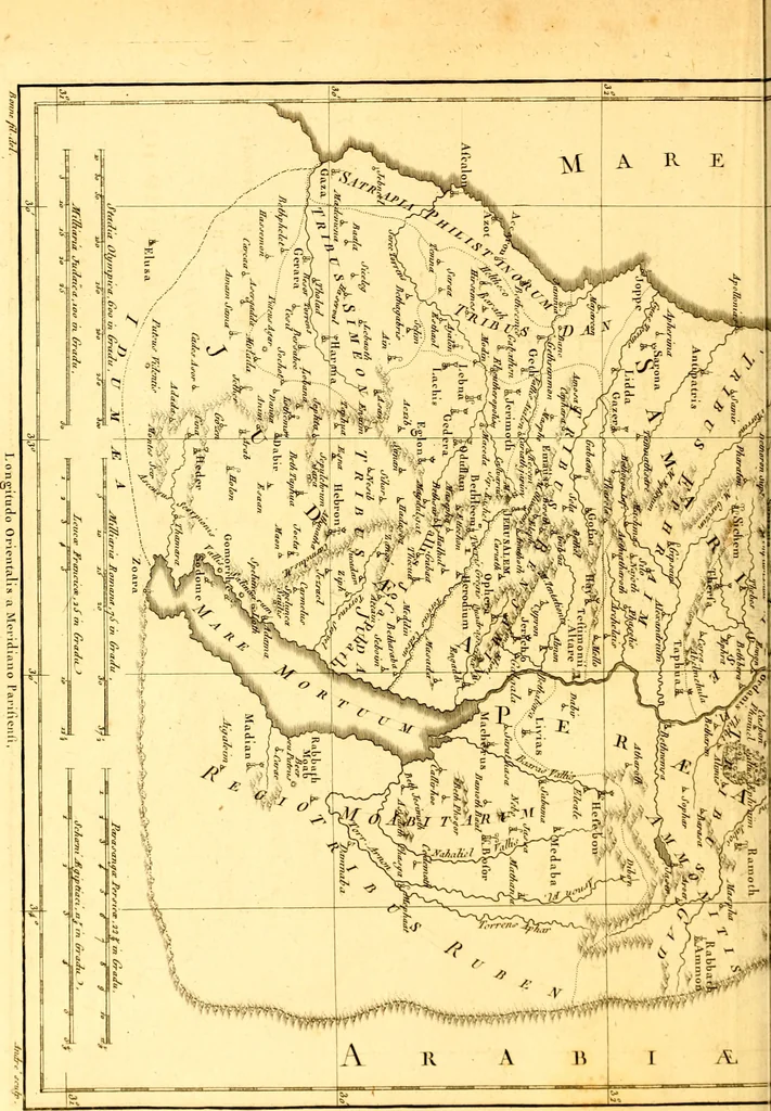 An illustration from Atlas encyclopédique : contenant la géographie ancienne, et quelques cartes sur la géographie du moyen âge, la géographie moderne, et les cartes relatives à la géographie physique, 1787, leaf 83