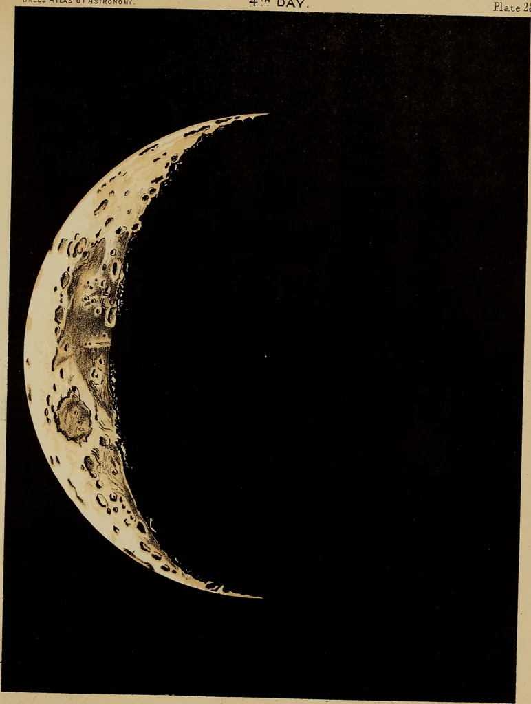 An illustration from An atlas of astronomy; a series of seventy-two plates, with introduction and index, 1892, leaf 124