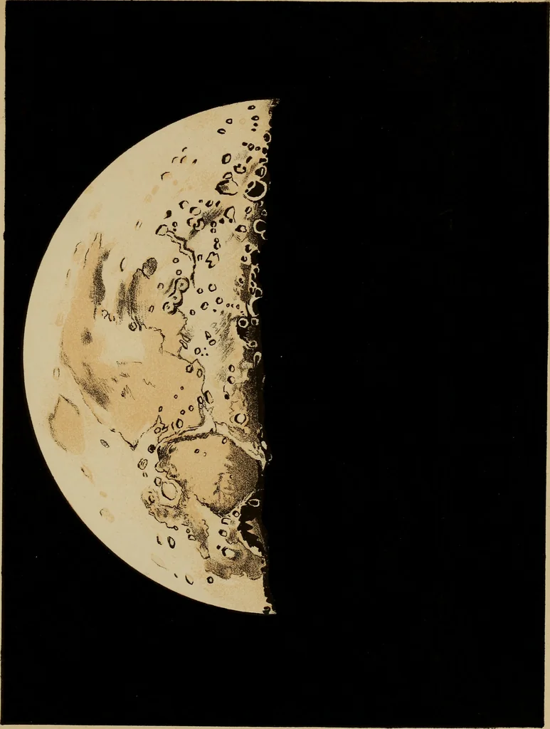 An illustration from An atlas of astronomy; a series of seventy-two plates, with introduction and index, 1892, leaf 136