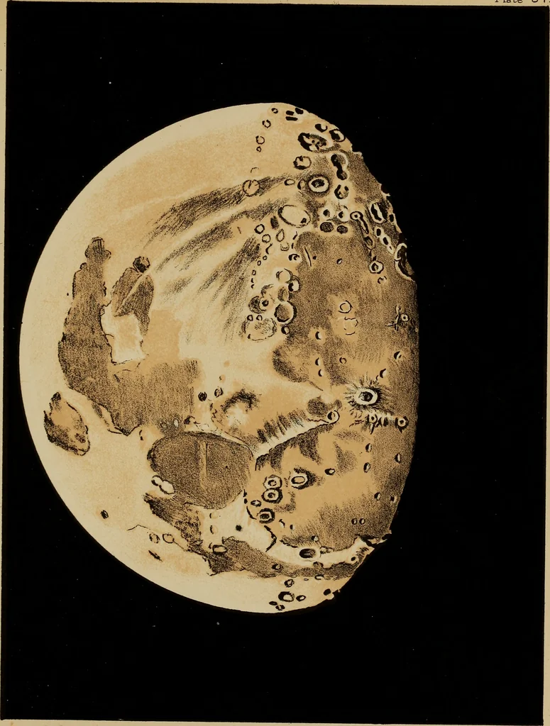 An illustration from An atlas of astronomy; a series of seventy-two plates, with introduction and index, 1892, leaf 148