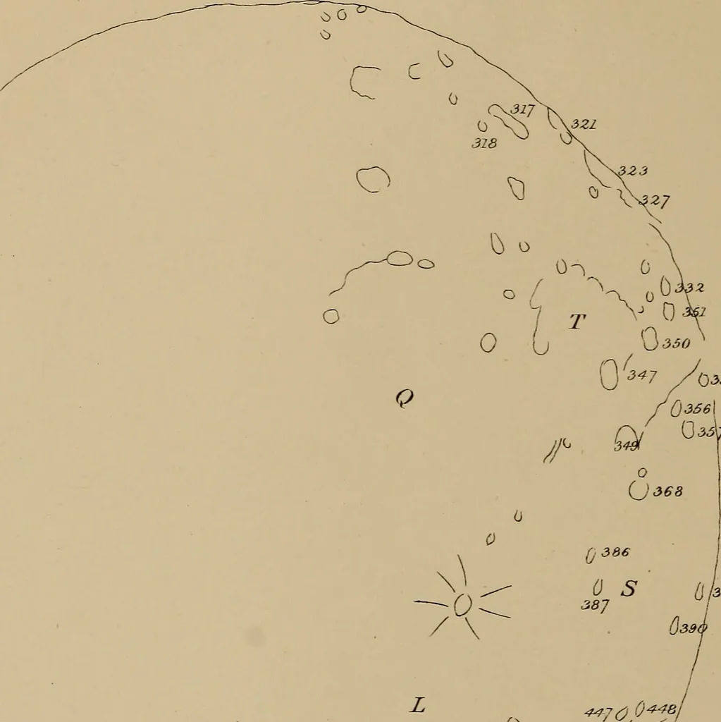 An illustration from An atlas of astronomy; a series of seventy-two plates, with introduction and index, 1892, leaf 155