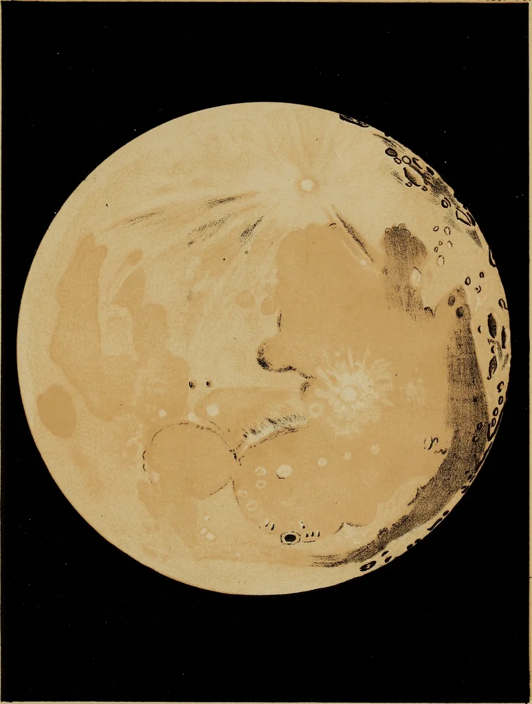 An illustration from An atlas of astronomy; a series of seventy-two plates, with introduction and index, 1892, leaf 164