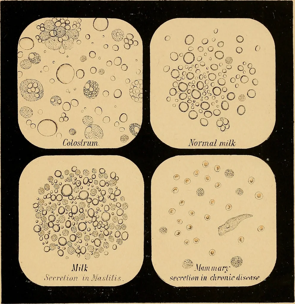 An illustration from An atlas of clinical microscopy, 1885, leaf 34