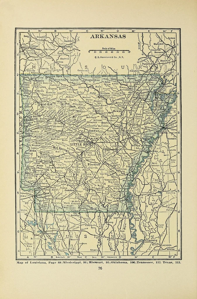 An illustration from Atlas of the world and gazetteer, 1923, leaf 118