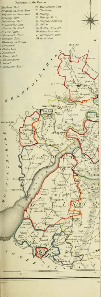 An illustration from Atlas to the Topographical Dictionary of England, comprising a general map of England, a map of London, and maps of the counties of Bedford ... and York, 1845, leaf 36
