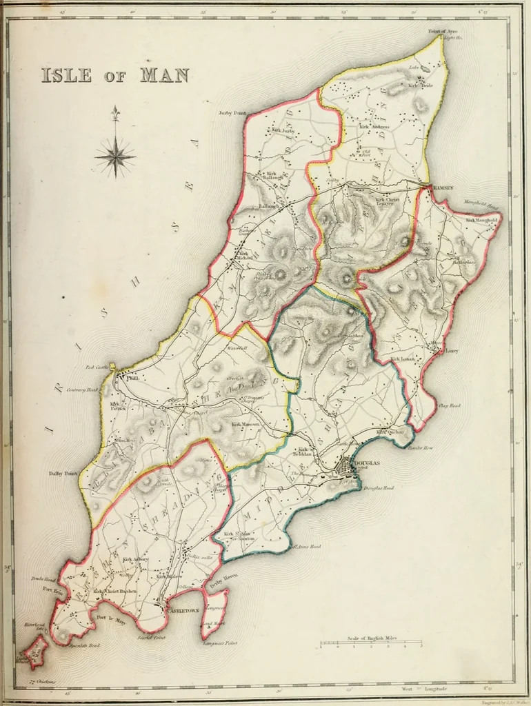 An illustration from Atlas to the Topographical Dictionary of England, comprising a general map of England, a map of London, and maps of the counties of Bedford ... and York, 1845, leaf 56
