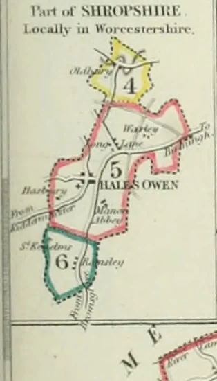 An illustration from Atlas to the Topographical Dictionary of England, comprising a general map of England, a map of London, and maps of the counties of Bedford ... and York, 1845, leaf 74