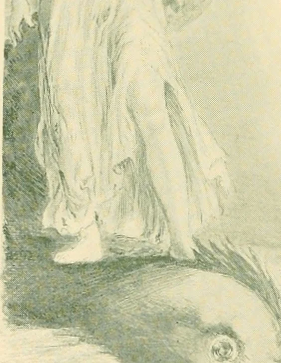 An illustration from Atlina, queen of the floating isle, 1893, leaf 49