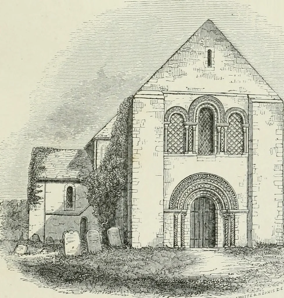 An illustration from An attempt to discriminate the styles of architecture in England, from the conquest to the reformation : with a sketch of the Grecian and Roman orders, 1881, leaf 100