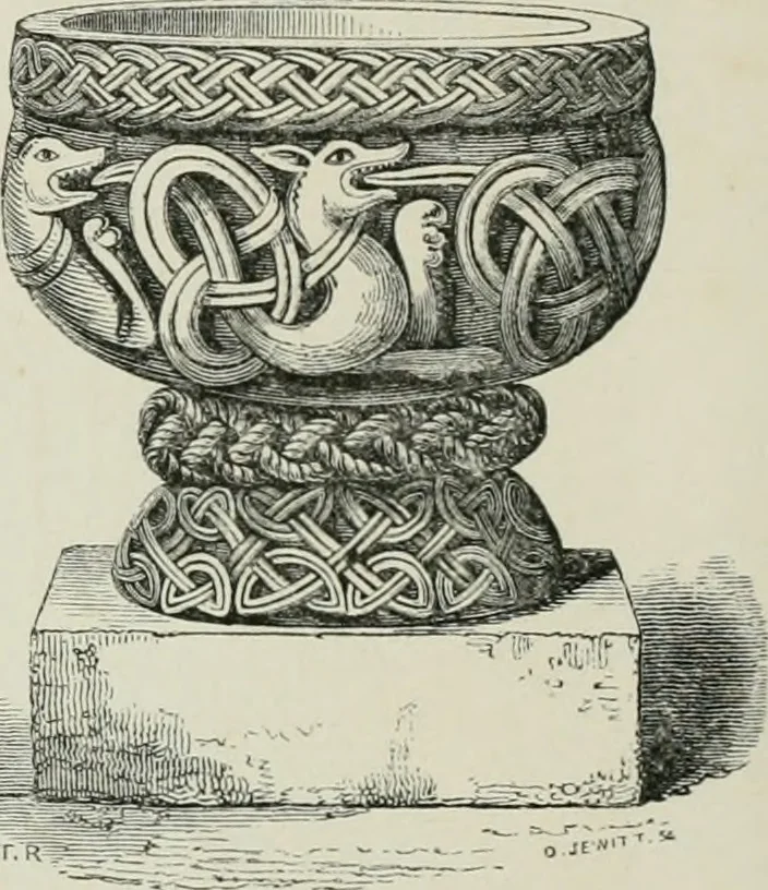An illustration from An attempt to discriminate the styles of architecture in England, from the conquest to the reformation : with a sketch of the Grecian and Roman orders, 1881, leaf 101