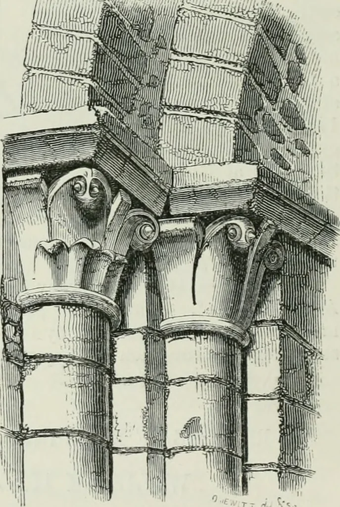 An illustration from An attempt to discriminate the styles of architecture in England, from the conquest to the reformation : with a sketch of the Grecian and Roman orders, 1881, leaf 115
