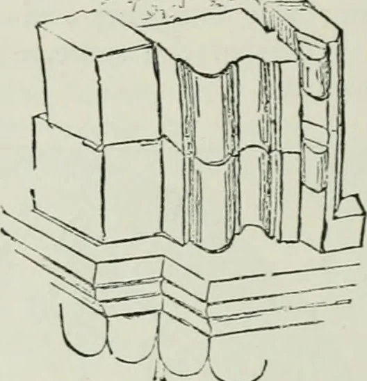 An illustration from An attempt to discriminate the styles of architecture in England, from the conquest to the reformation : with a sketch of the Grecian and Roman orders, 1881, leaf 123