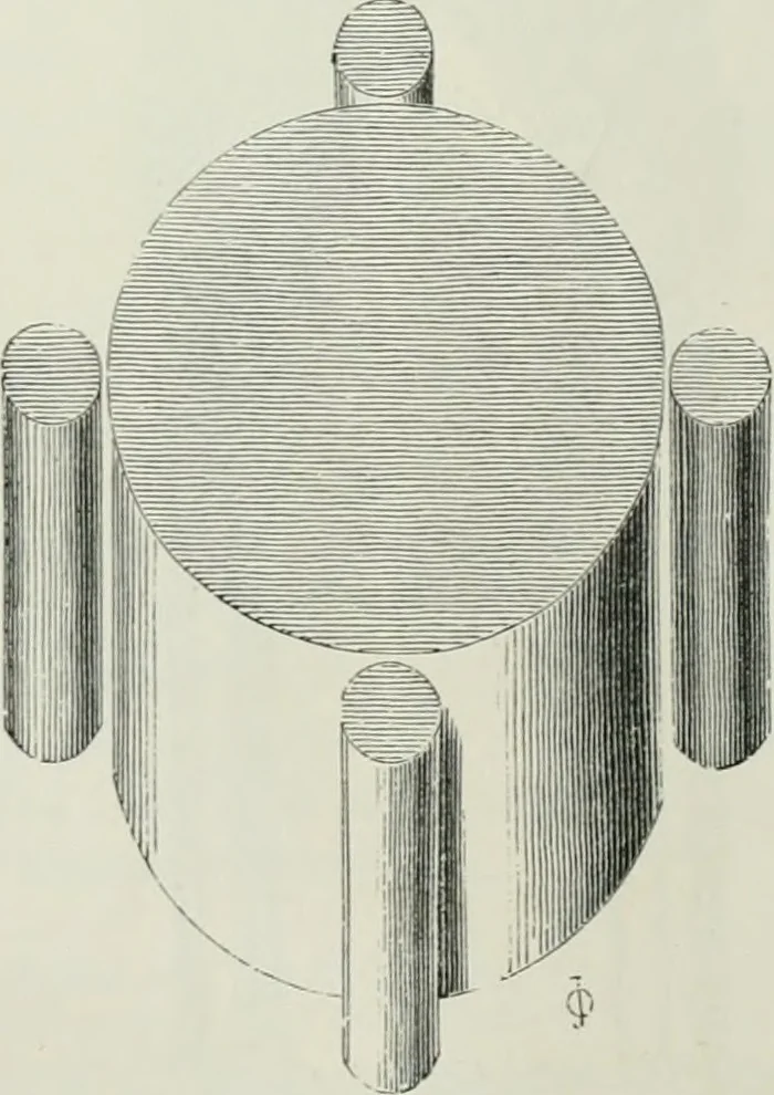 An illustration from An attempt to discriminate the styles of architecture in England, from the conquest to the reformation : with a sketch of the Grecian and Roman orders, 1881, leaf 163
